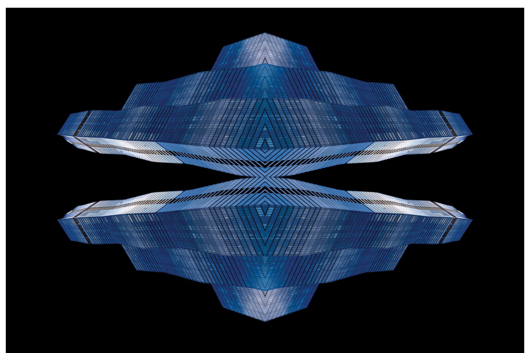 Collaboration piece — mirrored architecture